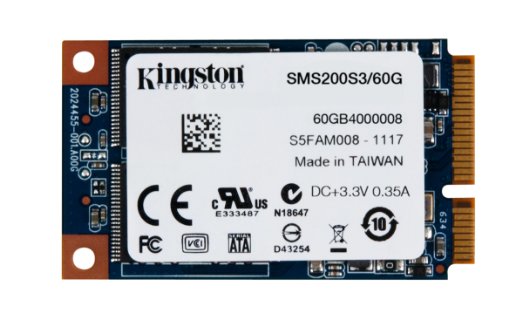 Kingston SSD Now mS200 60GB  mSATA   SMS200S3/60G 